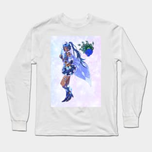 Genshin Impact Kaeya Alberich Mahou Shoujo Artwork Long Sleeve T-Shirt